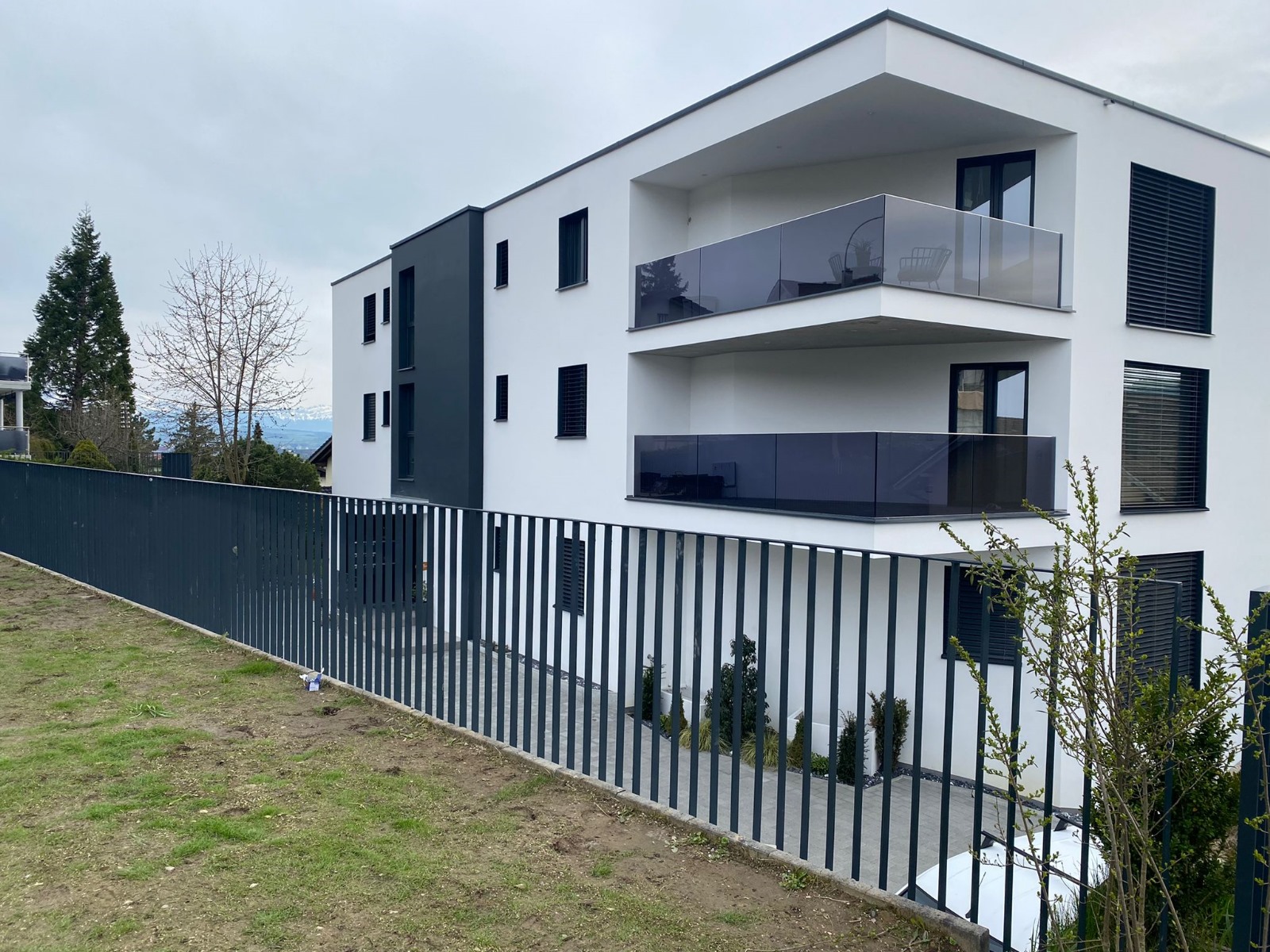 Modernes Mehrfamilienhaus des Wohnprojekts Triengen